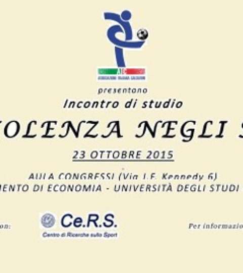 La violenza negli stadi