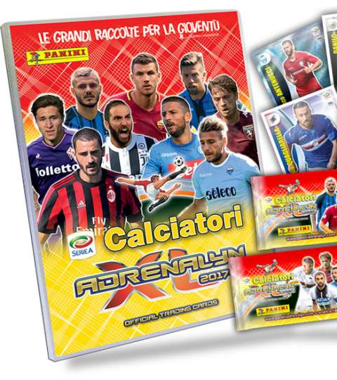 Panini, panini adrenalyn 2017/2018, figurine panini, stagione 2017/2018, AIC, Associazione italiana Calciatori, presentazione adrenalyn 2017 2018, damiano Tommasi, Antonio Allegra, Giannantonio Grazioli